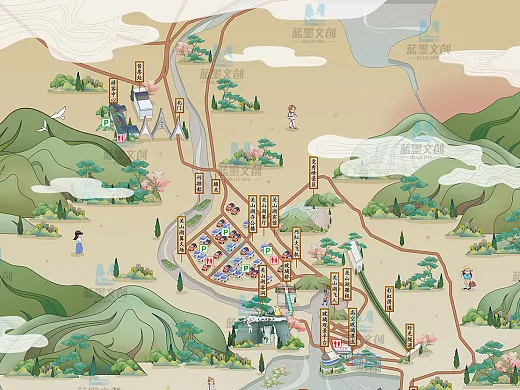 磁县学校手绘地图：如何成为学生心中的校园记忆符号？
